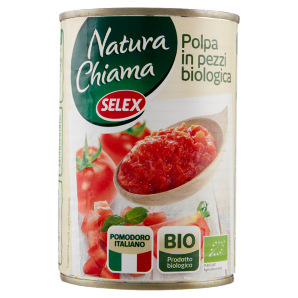 Selex Natura Chiama Polpa di Pomodoro Biologica 400 g