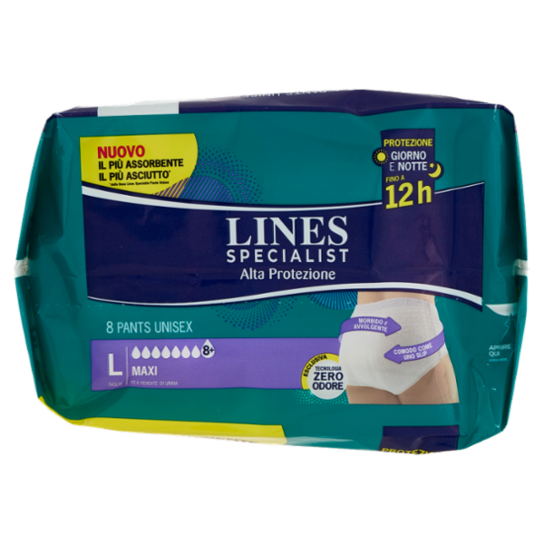 Lines Specialist Alta Protezione Pants Unisex Taglia L Maxi 8 pz