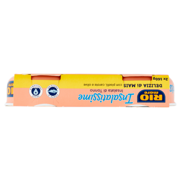 Rio mare Insalatissime Insalata di Tonno Delizia di Mais con piselli, carote e olive 2 x 160 g