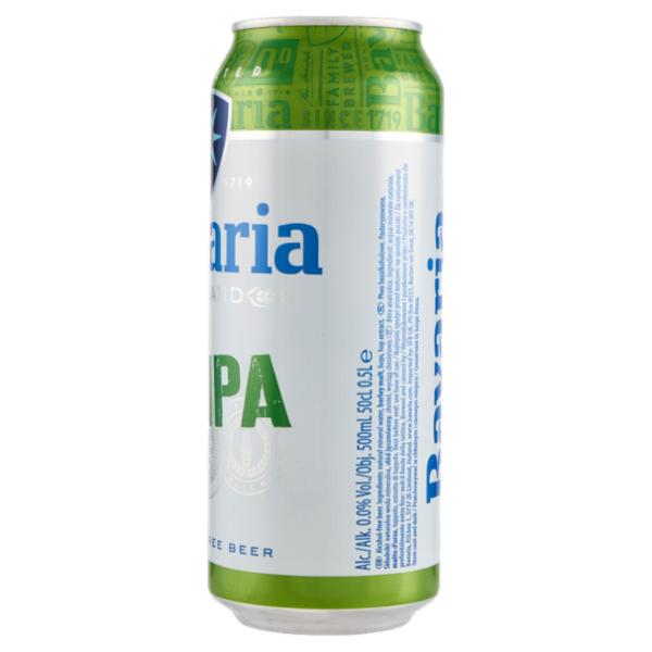 Bavaria 0.0% Alc. Vol. IPA 500 mL