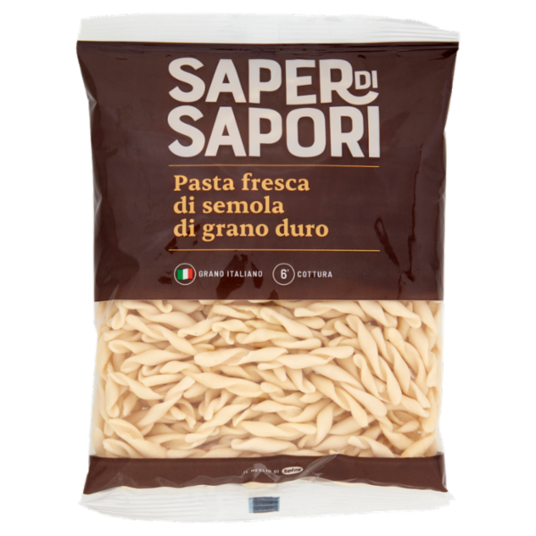 Selex Saper di Sapori Pasta Fresca di Semola Strozzapreti 500 g