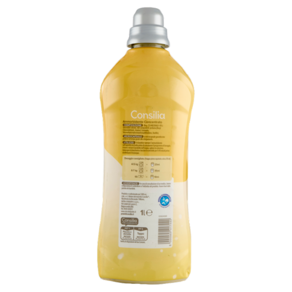 Consilia Ammorbidente Concentrato Vaniglia 43 Lavaggi 1 L