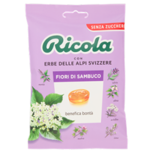 Ricola Fiori Di Sambuco Senza Zucchero 70 g