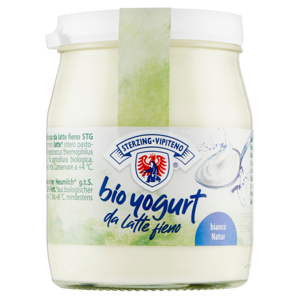 Sterzing Vipiteno bio yogurt da latte fieno bianco 150 g