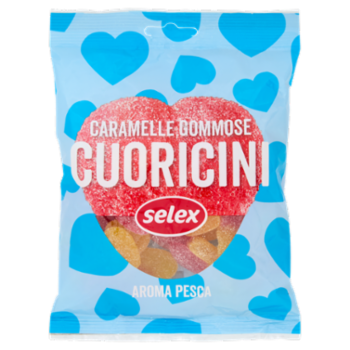 Selex Caramelle Gommose Cuoricini Alla Pesca 200 g