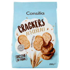 Consilia Crackers Ai 5 Cereali 250 g