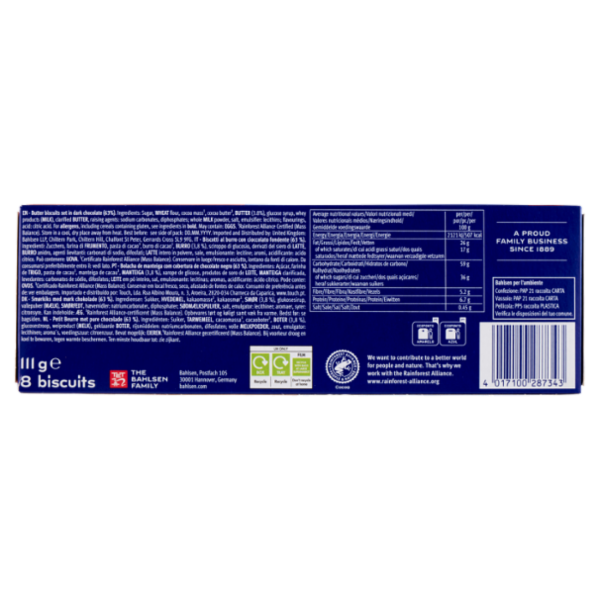 Bahlsen Choco Leibniz Dark 111 g