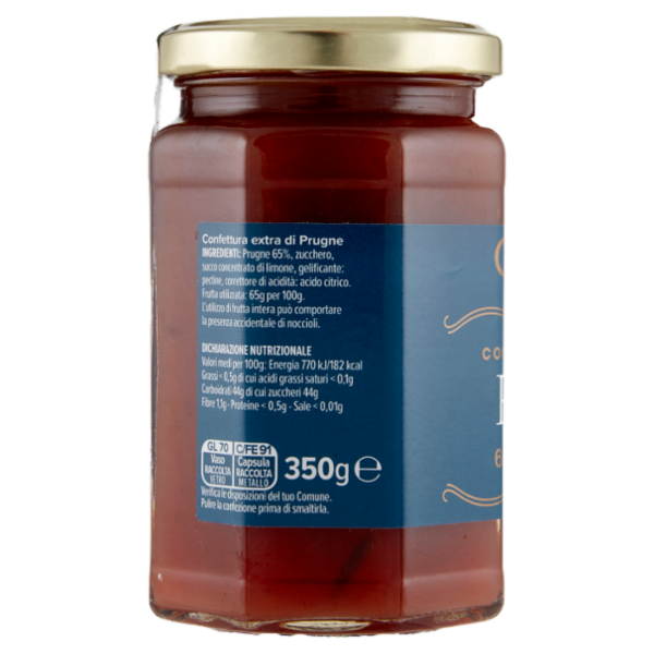 Consilia Optima Confettura Extra di Prugne 350 g
