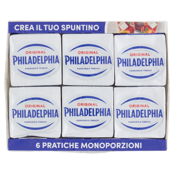 Philadelphia Original formaggio fresco spalmabile - 6x25g