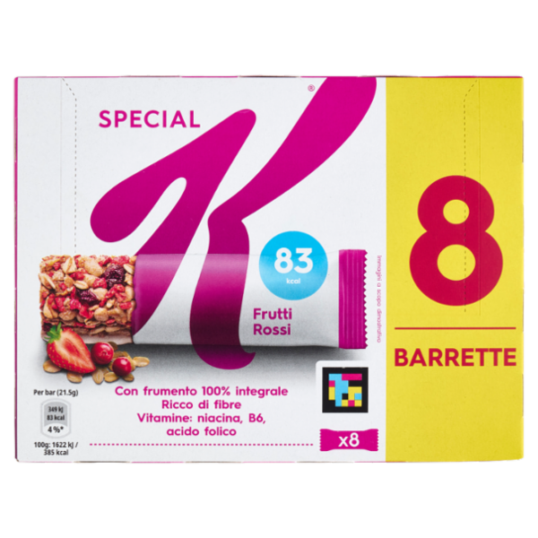 Kellogg's Special K Frutti Rossi 8 x 21,5 g