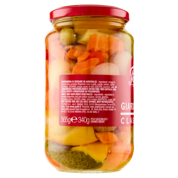 Polli Giardiniera Classica 565 g