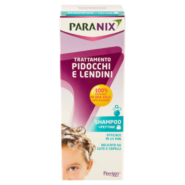 Paranix Trattamento Pidocchi e Lendini Shampoo + Pettine 200 ml