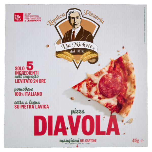 L'antica Pizzeria Da Michele pizza Diavola 419 g
