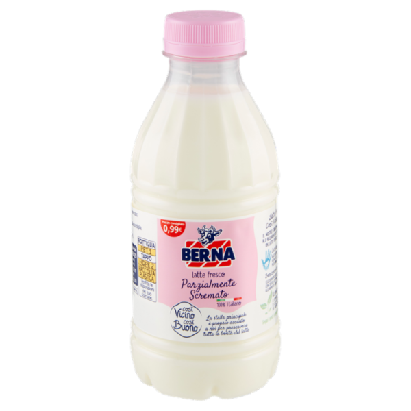 Berna Latte Fresco Parzialmente Scremato 500 ml