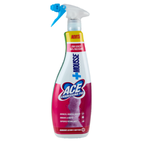 Ace Candeggina Più +Mousse 690 ml