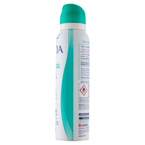 Lycia pure talc fiori di cotone deo spray 150 ml