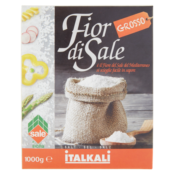 Sale di Sicilia Fior di Sale grosso 1000 g