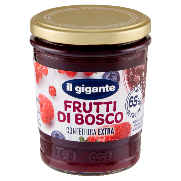 IL GIGANTE Frutti di Bosco Confettura Extra 320 g