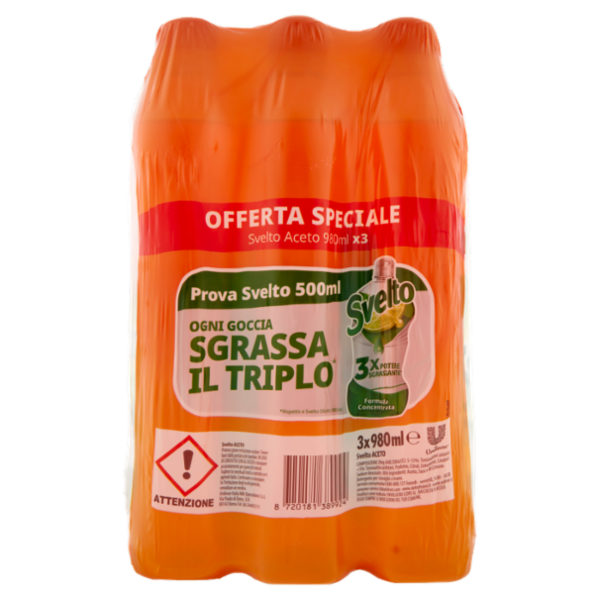 Svelto Aceto 3 x 980 ml