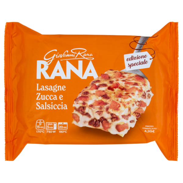 Giovanni Rana Lasagne Zucca e Salsiccia 350 g