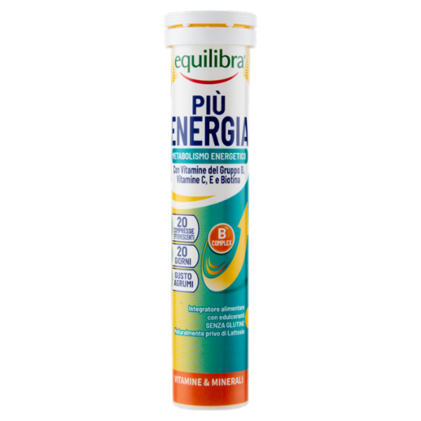 equilibra Più Energia Metabolismo Energetico 20 Compresse Effervescenti 90 g