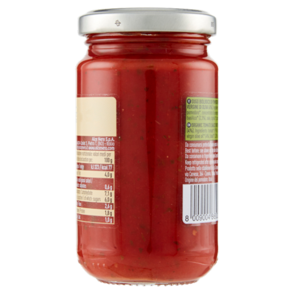alce nero Sugo di Pomodoro con Basilico 200 g