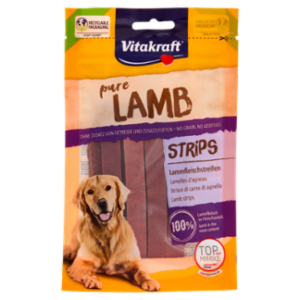 Vitakraft Pure Lamb Strips Strisce Di Carne Di Agnello 80 g