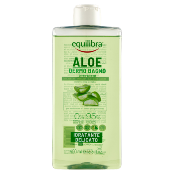 equilibra Aloe Dermo Bagno Idratante Delicato 400 ml