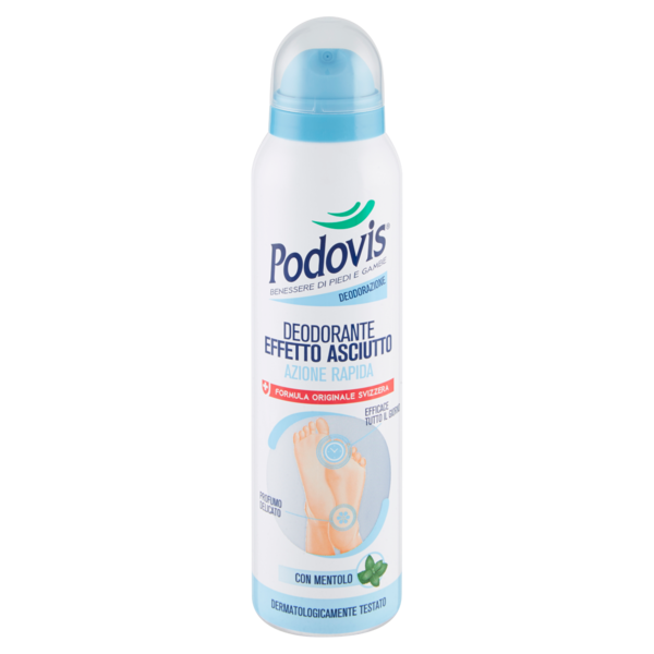 Podovis Deodorazione Deodorante Effetto Asciutto 150 ml
