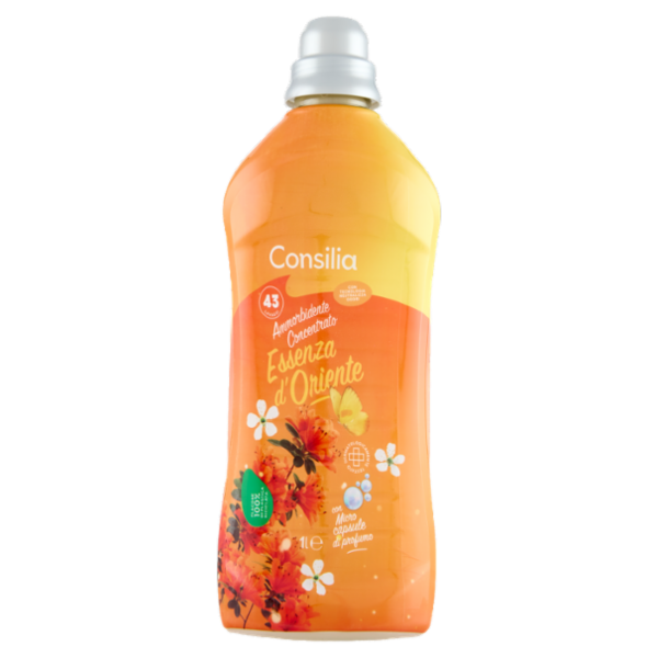 Consilia Ammorbidente Concentrato Essenza d'Oriente 43 Lavaggi 1 L
