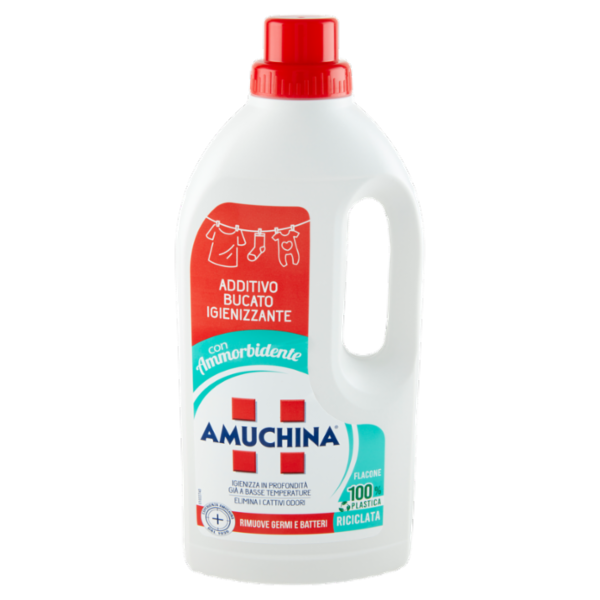 Amuchina Additivo Bucato Igienizzante con Ammorbidente 1 L