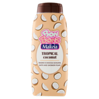 Malizia Bon Bons Tropical Coconut Bagno e Doccia Schiuma 500 ML