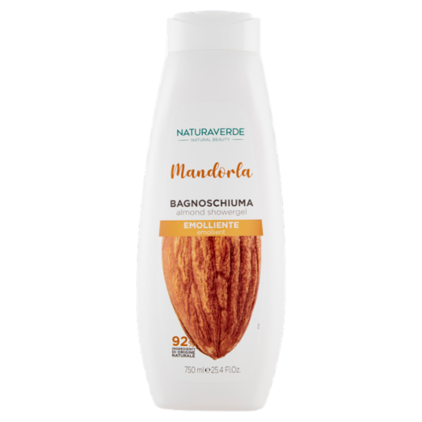 Naturaverde Natural Beauty Mandorla Bagnoschiuma Emolliente 750 ml