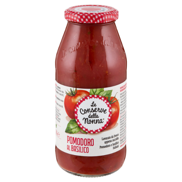 Le Conserve della Nonna Pomodoro al Basilico 500 g