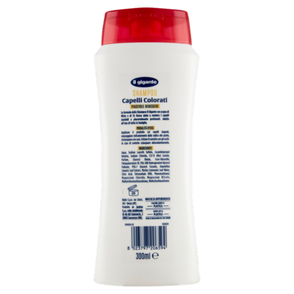 IL GIGANTE Shampoo Capelli Colorati 300 ml