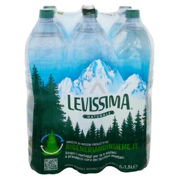 LEVISSIMA, Acqua Naturale 6 x 1,5L