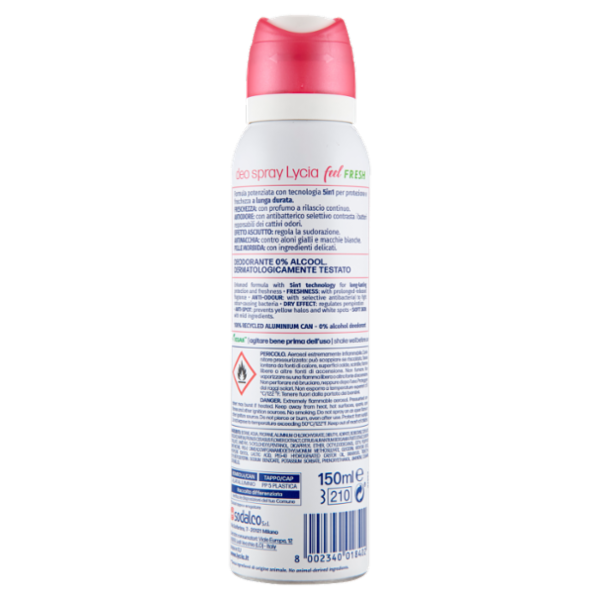 Lycia feel Fresh Fiori di Ciliegio deo spray 150 ml