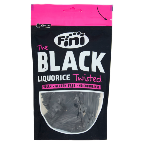 Fini the Black Liquorice Twisted 180 g