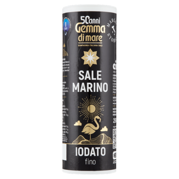 Gemma di mare Sale Marino Iodato fino 250 g