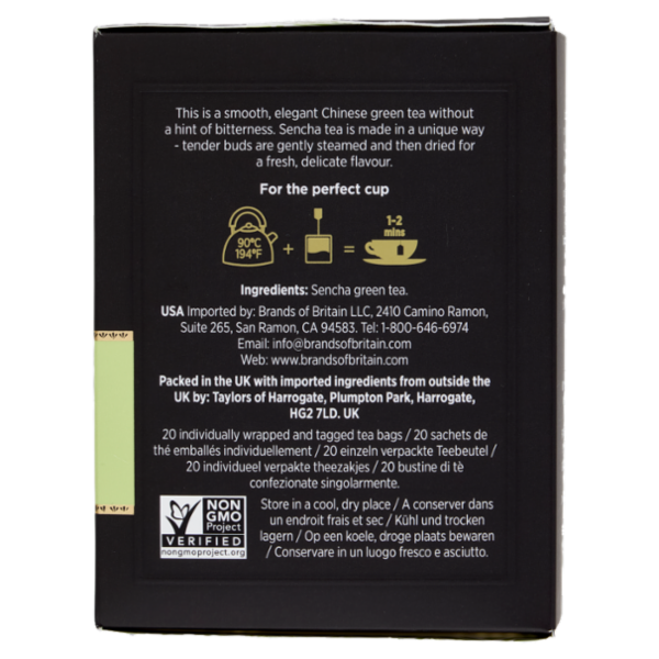 Taylors of Harrogate Pure Green Tea 20 Tea Bags 30 g