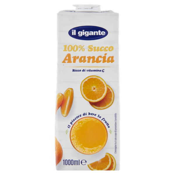 IL GIGANTE 100% Succo Arancia 1000 ml