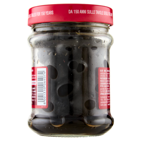 Polli Olive Nere Denocciolate 130 g