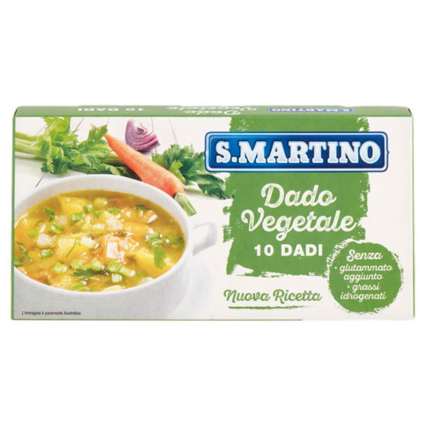 S.Martino Dado Vegetale 10 dadi 110 g