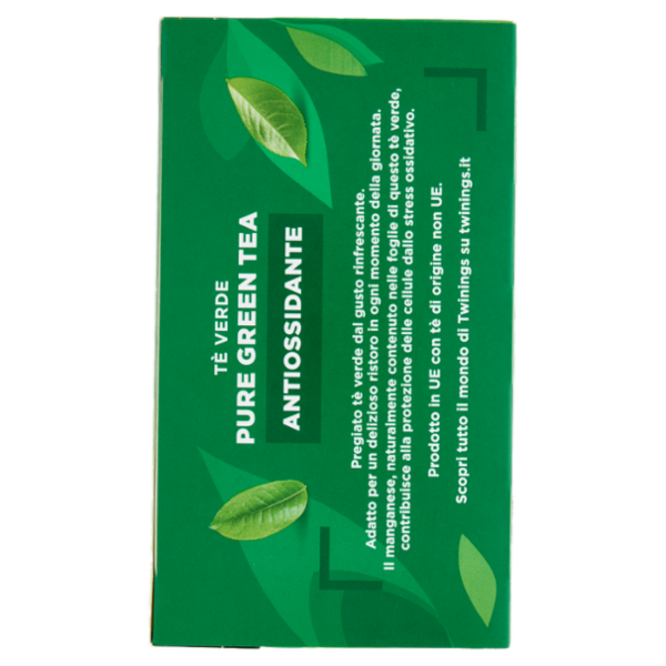 Twinings Pure Green Tea Tè Verde Antiossidante 50 filtri The 100 g