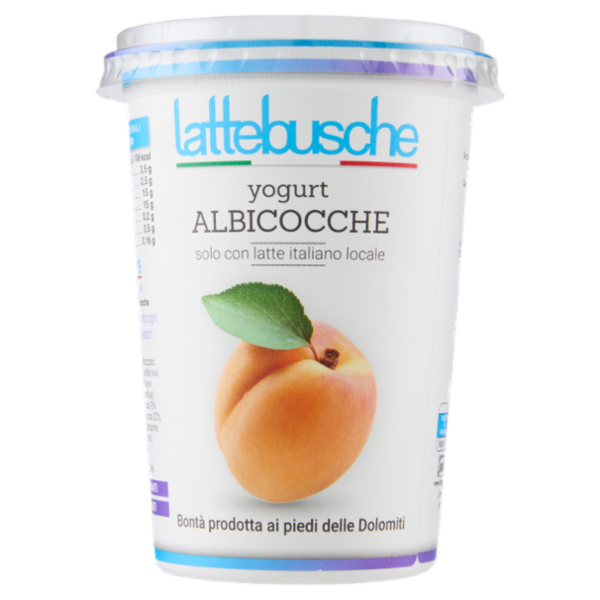 lattebusche yogurt Albicocche 500 g