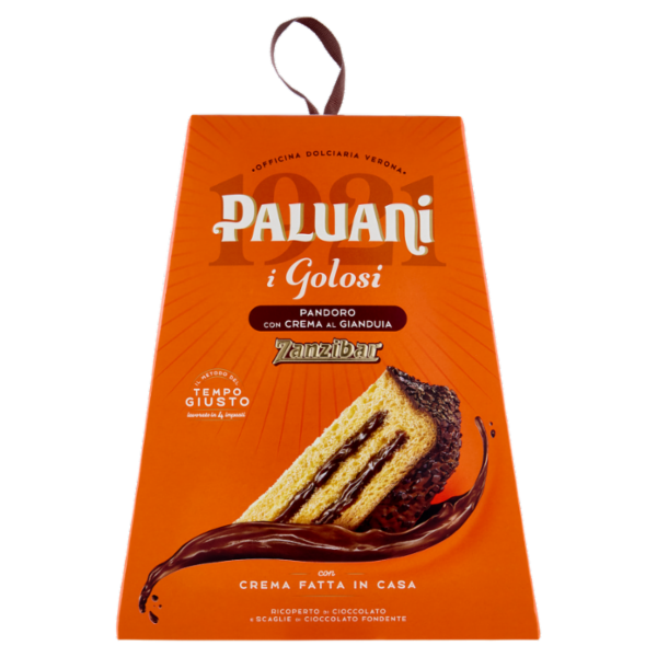 Paluani i Golosi Pandoro con Crema al Gianduia 750 g