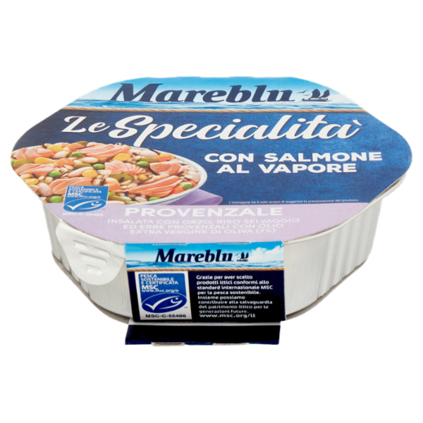 Mareblu Le Specialità con Salmone al Vapore Provenzale 220 g