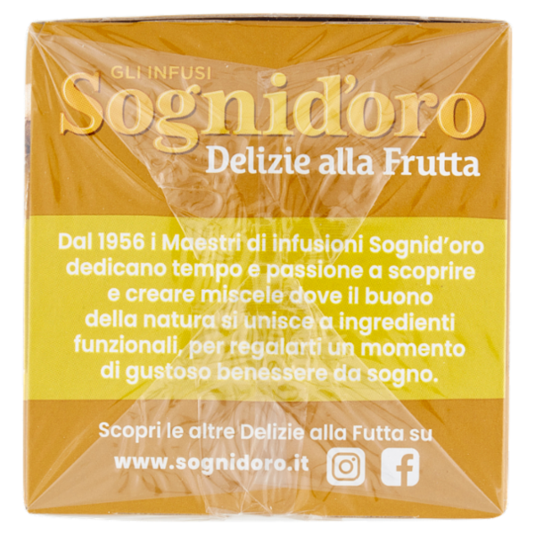 Sognid'oro gli Infusi Delizie alla Frutta Limone e Zenzero bustine 20 x 2 g
