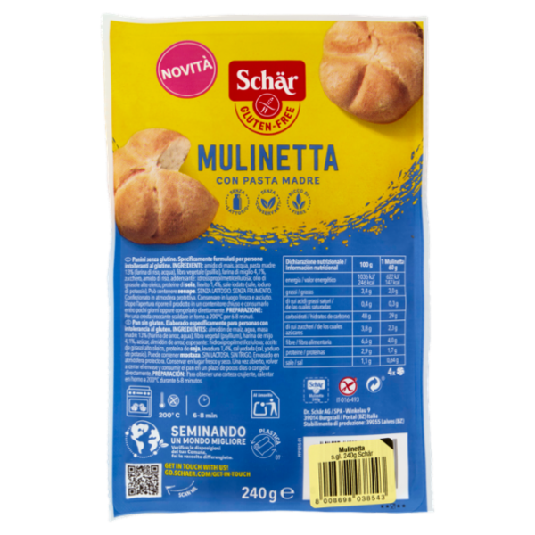 Schär Mulinetta 240 g