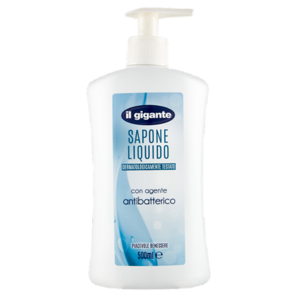 IL GIGANTE Sapone Liquido con agente antibatterico 500 ml